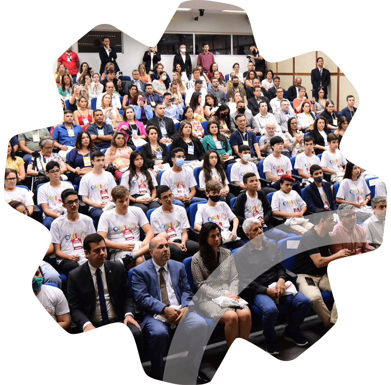 Imagem de um evento da ONEE- Olimpíada Nacional de Eficiência Energética